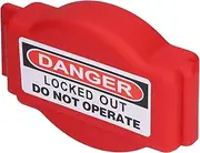Valve Lock Adjustable Lockout Device ABS Protection Accessory 25mm to 165mm Hand Wheel Safety Gate Device Industry Chemical Engineering Coal Mine