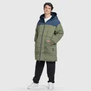 Olive/Navy Contrast