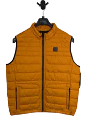 Bugatti AirSeries Puffer Gilet Orange Lightweight - Size 46