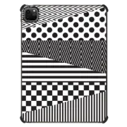 iPad Pro 11-inch (3rd/4th gen) iPad Impact Case Black and White Pattern Obsessed