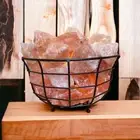 Himalayan Wire Fire Basket Lamp - Includes 12v Cord and 12 Watt Globe