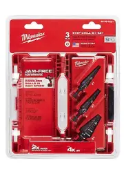 Milwaukee 48-89-9221 Step Drill Bit Set (3 PC)
