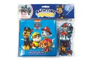 Nick Paw Patrol Kids/Children Waterproof Bathtime Books w/Figures/Eva Bag 3+