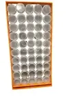 50 Whitman Round Quarter Tubes in a New Guardhouse Box for Storage of Rolls