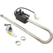 Heater Assy, 4.0kW, 240V, Laing Trombone Style w/HL &FlowSwitch : 26-3473-1H-5T-