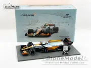 Mclaren F1 MCL35M Lando Norris Monaco 2021 Podium Gulf Livery 1:18 Spark 18S597