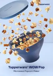 NEW! Tupperware® WOW Pop Microwave Popcorn Maker