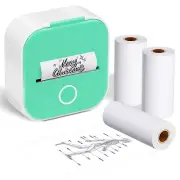 Bluetooth Thermal Mini Printer - T02 Portable Mini Sticker Printer Machine, R...