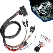 usvehj Remote Wire and Speaker Wire Replacement for Ride Command Add an Amp with Front & Rear RCA Outputs, for Polaris RZR Pro R, Turbo R, Pro XP, IP66 Water-Resistant Connection