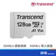 Transcend 創見 300S Micro SDXC 128G 記憶卡 UHS-I U3 A1 V30 公司貨