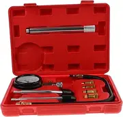 GLEAVI 1 Set Automobile and Motorcycle Pressure Gauge Go Kart Engine Compression Gauge Compression Gauge for Engines Engine Compression Gauges Small Engine Tools Tester Kit Aluminum Alloy