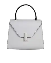 Valextra Iside Mini Top Handle Bag One size White