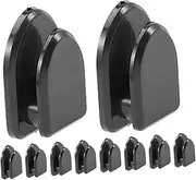 PRETYZOOM 30Pcs Adhesive Car Hooks Hooks for Car Interior Accessories for Key Hangers Easy Stick Installation Versatile Design for Organizing Lightweight Items