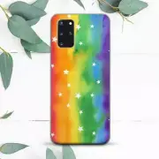 Colourful Rainbow Tie Dye Stars Case For Samsung Note 20 S20 S21 S22 S23 S24 FE