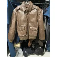 在飛比找蝦皮購物優惠-A2 leather 皮衣  馬皮 外套 美國製 公發 ae