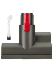 Mini Electric Turbo Brush forDyson V7 V8 V10 V11 for Mattress Sofa Chair with Rigid Bristle High-Density Fiber Efficient