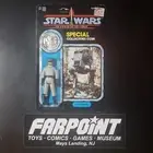 Vintage STAR WARS POWER OF THE FORCE AT-ST Driver 1984 MOC Action Figure