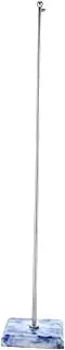 Angoily 1 Set Mini Flag Stand with Base Adjustable Height Tabletop Flagpole for Indoor Outdoor Use for Office Conference Room and Sports Events Display