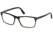 TOM FORD TF 5295 055 Dark Havana & Grey Glasses Frames Eyeglasses Rx 56-17-145