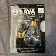 Schilling LAVA Lamp 40-Watt Replacement Bulbs 2-Pack #5032 NEW