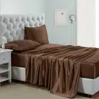 Silk Satin Sheets, Queen Size Satin Bed Sheet Set with Deep Pockets, Cooling ...