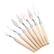Stainless Steel Painting Knife Set Palette Scraper Oil Painting Tools Art Supply