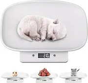 Pet Scale, Household Animal Balance, Multifunction Electronic Dog Scales, Measure Accurately Weight Steelyard, Kitchen Weigher for Small Dogs, Cats, Crawl Pet
