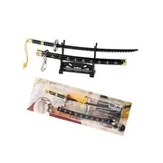 One Piece Trafalgar Law Kikoku Metal Sword Keychain Mini Katana Keyring Fidget Toy 22cm