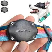 Elevation Lab TagVault Pet (2 Pack) - The Original AirTag Dog Collar Waterproof Mount | Ultra-Durable, Fits All Width Collars |