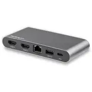 StarTech.com USB 3.0 Type C Docking Station for Notebook/Monitor - 100 W - 4 x USB Ports - 1 x USB 2.0
