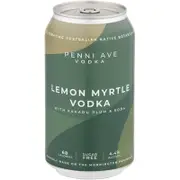 Penni Ave Lemon Myrtle Vodka & Kakadu Plum Soda Can 355mL
