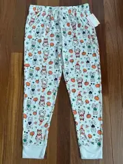 NEW Jaclyn Intimates Womens Jogger Lounge Pajama Pants Halloween Westie Dogs MED