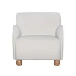 [Sleeping Giant] Alto Boucle Ivory Accent Chair