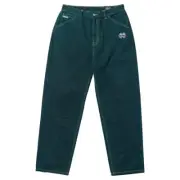 Krooked Mark Gonzales Eyes Green Overdye Denim Jeans Pants