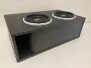 New - Gately Audio - 2 X 12 SUBWOOFER ENCLOSURE 3.25CF OLD BOX