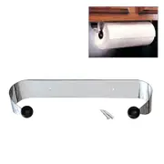 Catzon Stainless Steel Paper Towel Holder Under Cabinet Paper Towel Holder Silver