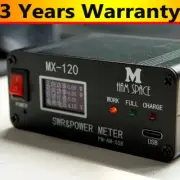 MX-120 1.8-50M 120W SWR &Power Meter FM-AM-SSB Rechargeable SWR Power Watt Meter