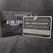 Eaglemoss Star Trek Starships Discovery Collection : U.S.S. Discovery Plaque