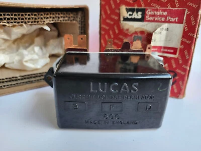 Jaguar XKE Lucas Voltage Regulator 37472 37472A 6GC XKE E-type Land Rover NOS