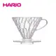 《HARIO》V60透明02樹脂濾杯 VD-02T