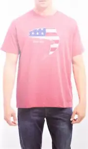 Orvis Men's 1856 American Flag Patriotic USA Short Sleeve T-Shirt Size Medium