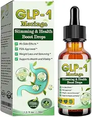 GLP-1 Moringa Drops, Advanced GLP-1 Supplement Drops, Moringa GLP-1, Gut & Digestive Immune & Energy Support (1)