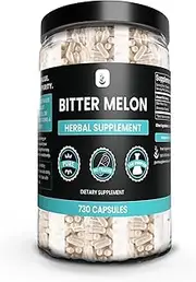 Pure Original Ingredients Bitter Melon Extract (730 Capsules) No Magnesium Or Rice Fillers, Always Pure, Lab Verified