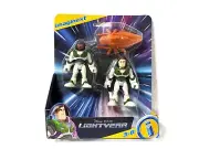 Disney Pixar Buzz Lightyear & Alisha Hawthorne Space Ranger IMAGINEXT Figures