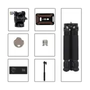 TH10 Lightweight Fluid Tripod Head+TC20 Tripod Set for Astronomical Telescope