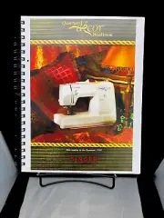 SINGER Decor 7312 7322 Workbook Reproduction Reprint Copy FULL COLOR