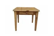 MF Honey Recycled Elm Timber 1 Drawer Side Table