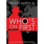 WHO’S ON FIRST: LIBRARY EDITION