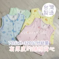在飛比找momo購物網優惠-【Lianne baby】台灣製厚鋪棉嬰幼兒鋪棉背心外套 睡
