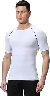 [LOMGXIU] Men's Compression Baselayer Athletic Workout T Shirts